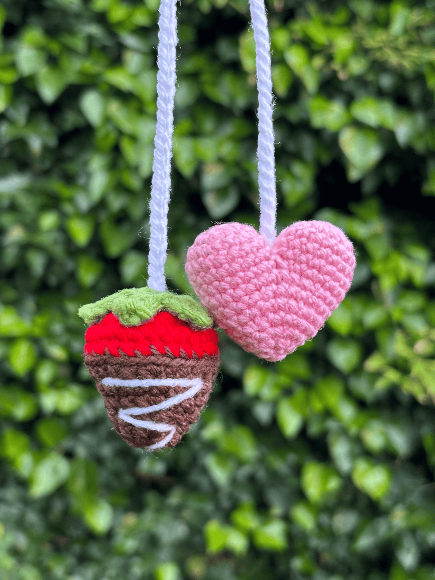 Colgante "Fresa de chocolate"