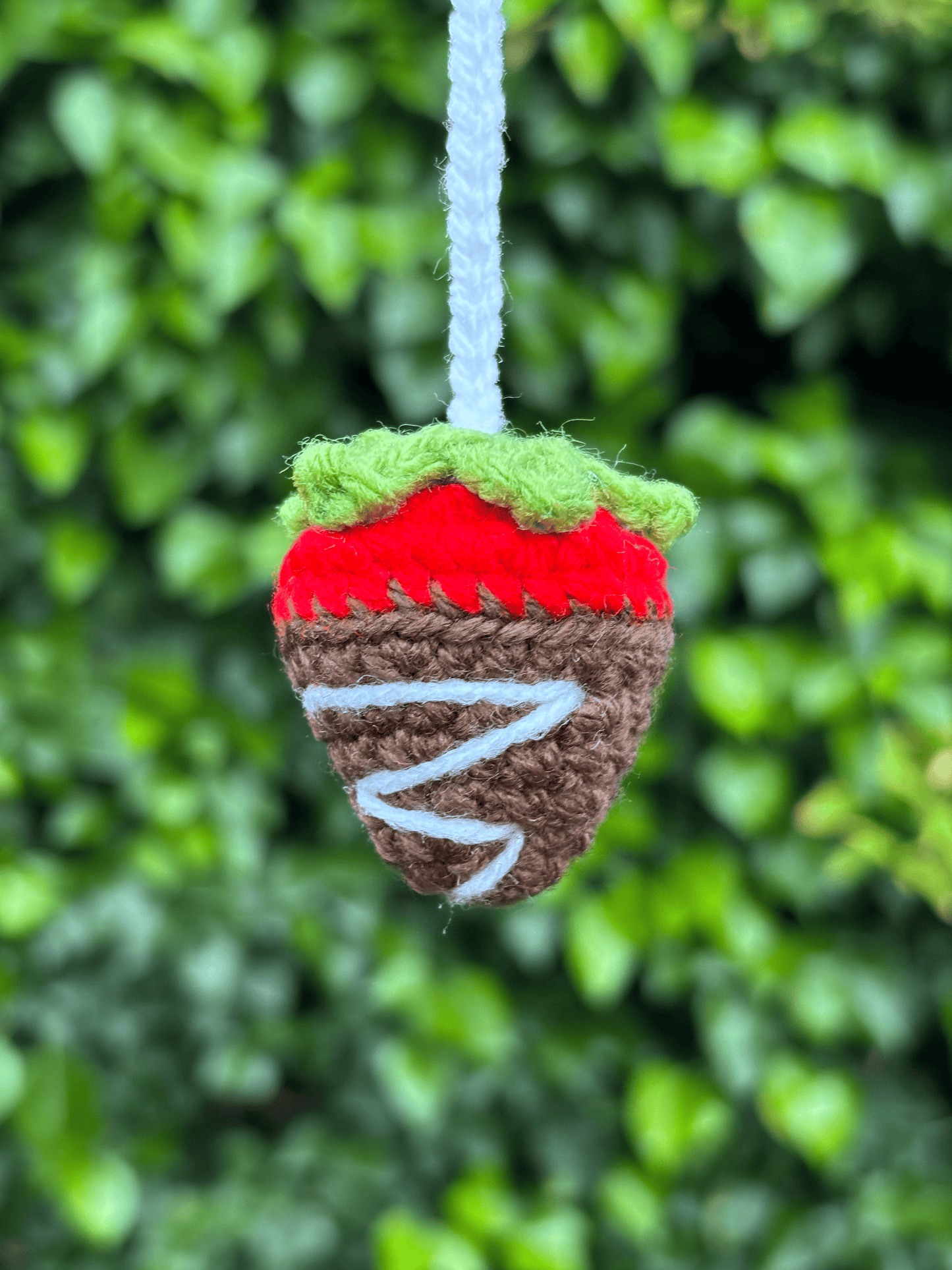 Colgante "Fresa de chocolate"