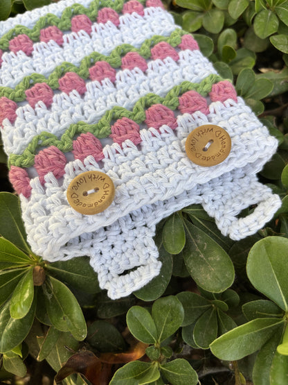 Funda Kindle "Tulipanes Rosas"