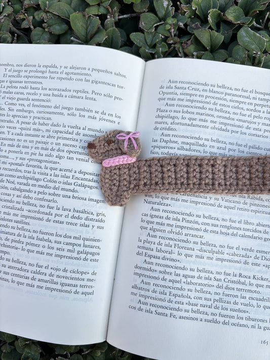 Marcapáginas Perro Salchicha