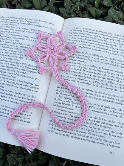 Marcapáginas Copo de nieve