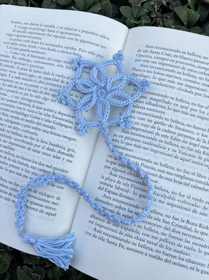 Marcapáginas Copo de nieve