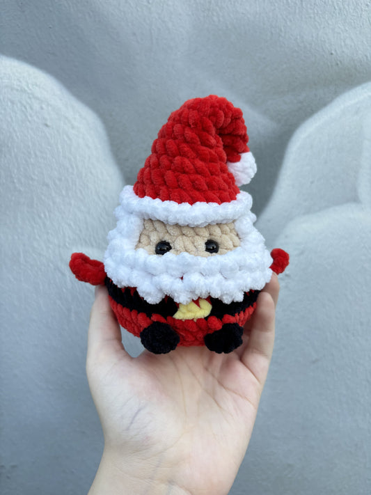 "Santa" el barbudo feliz