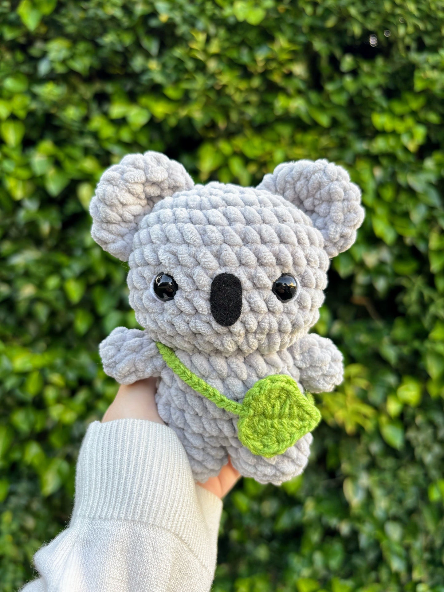 Koala con hojita