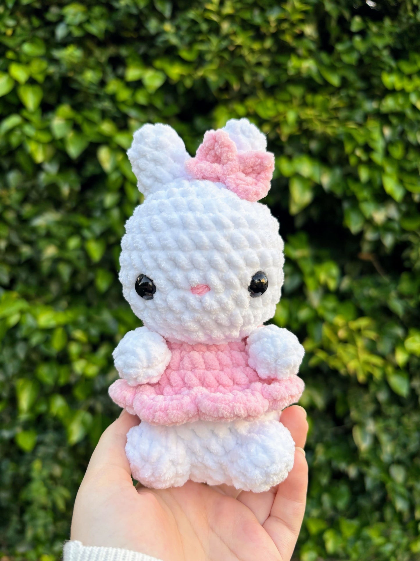 Coneja con tutu y lazito rosa