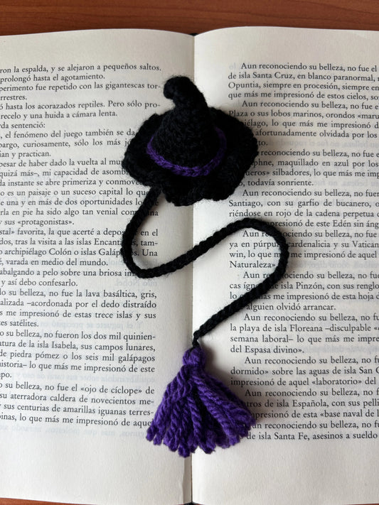 Marcapáginas "Sombrero de Bruja"
