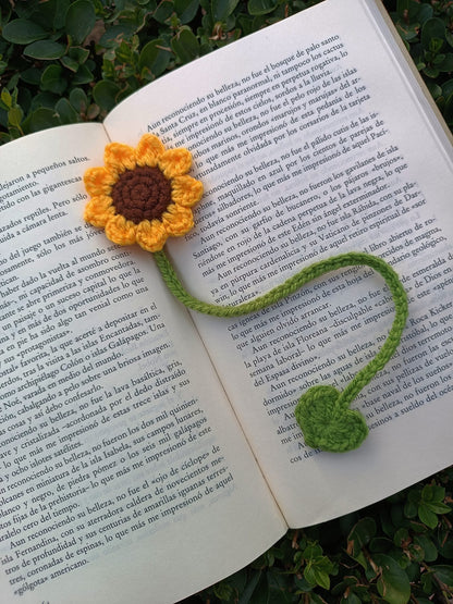 Marcapáginas Girasol